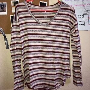 American Eagle Outfitters striped long sleeve  top